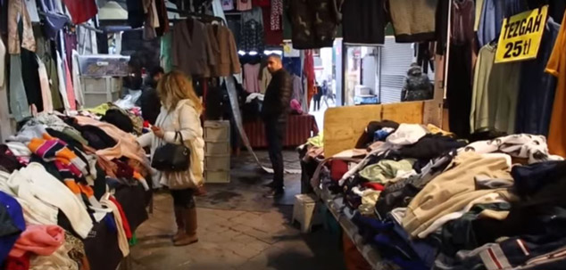 Terkos Pasajı Tezgahları