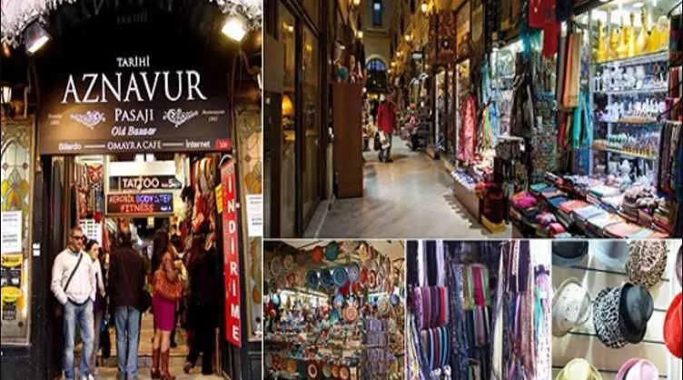 Taksim Pasajları Alışveriş Turu